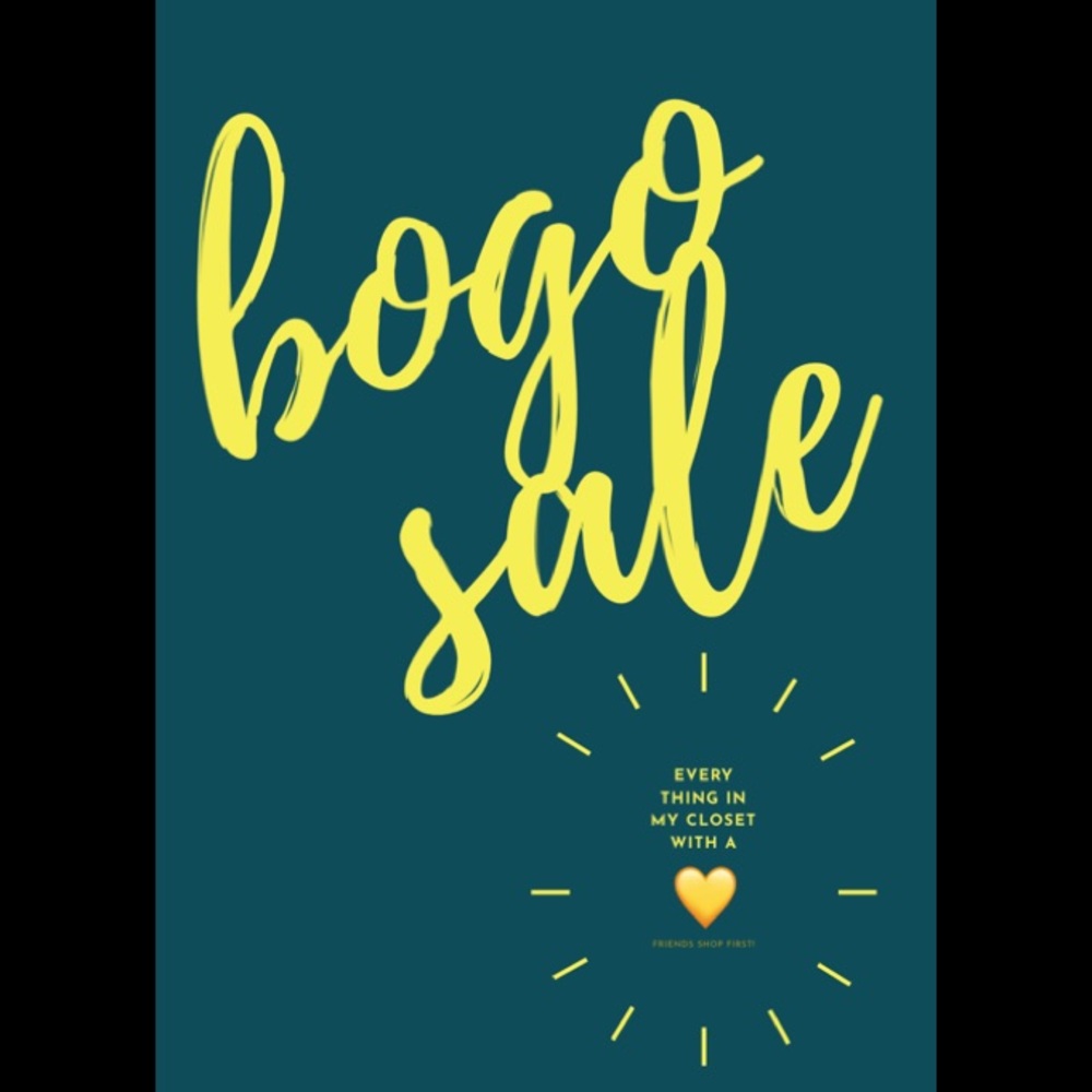 BOGO SALE